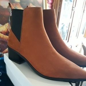Brand New Suede Boots Size 10M